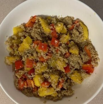 Acorn Squash and Quinoa with Feta