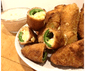 Jalapeno Poppers with dipping sauce