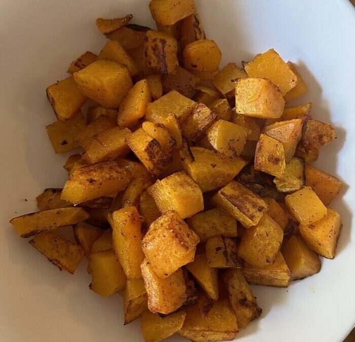 Easy Cinnamon Roasted Butternut Squash