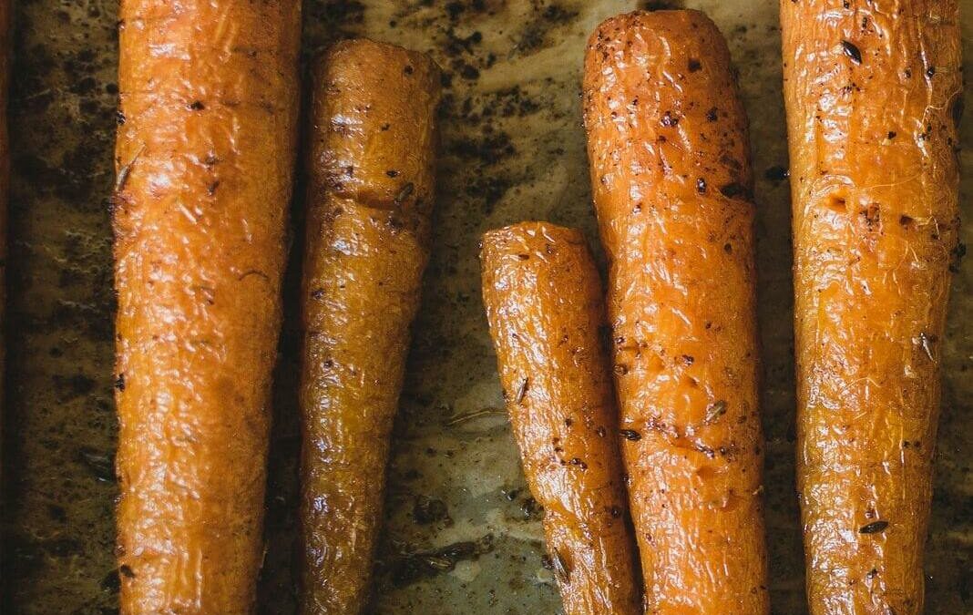 India Spiced Whole Roasted Carrots