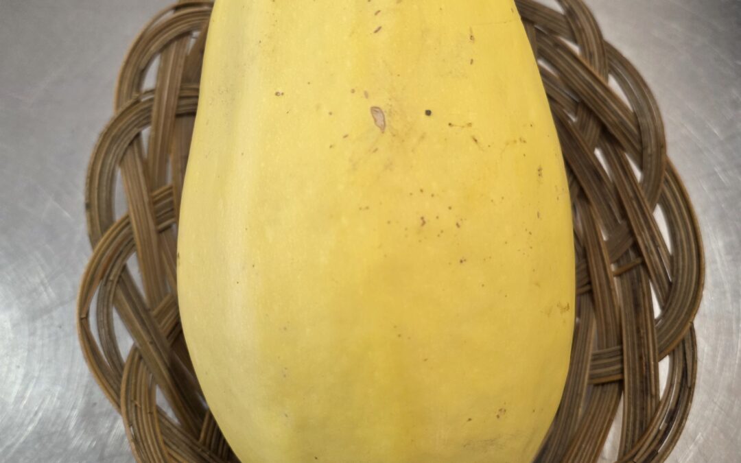 Winter Spaghetti Squash with Brown Butter, Sage & Hazelnut