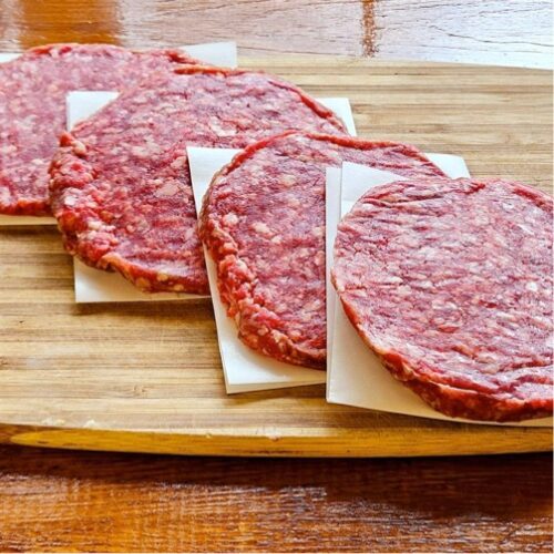 hamburger patties
